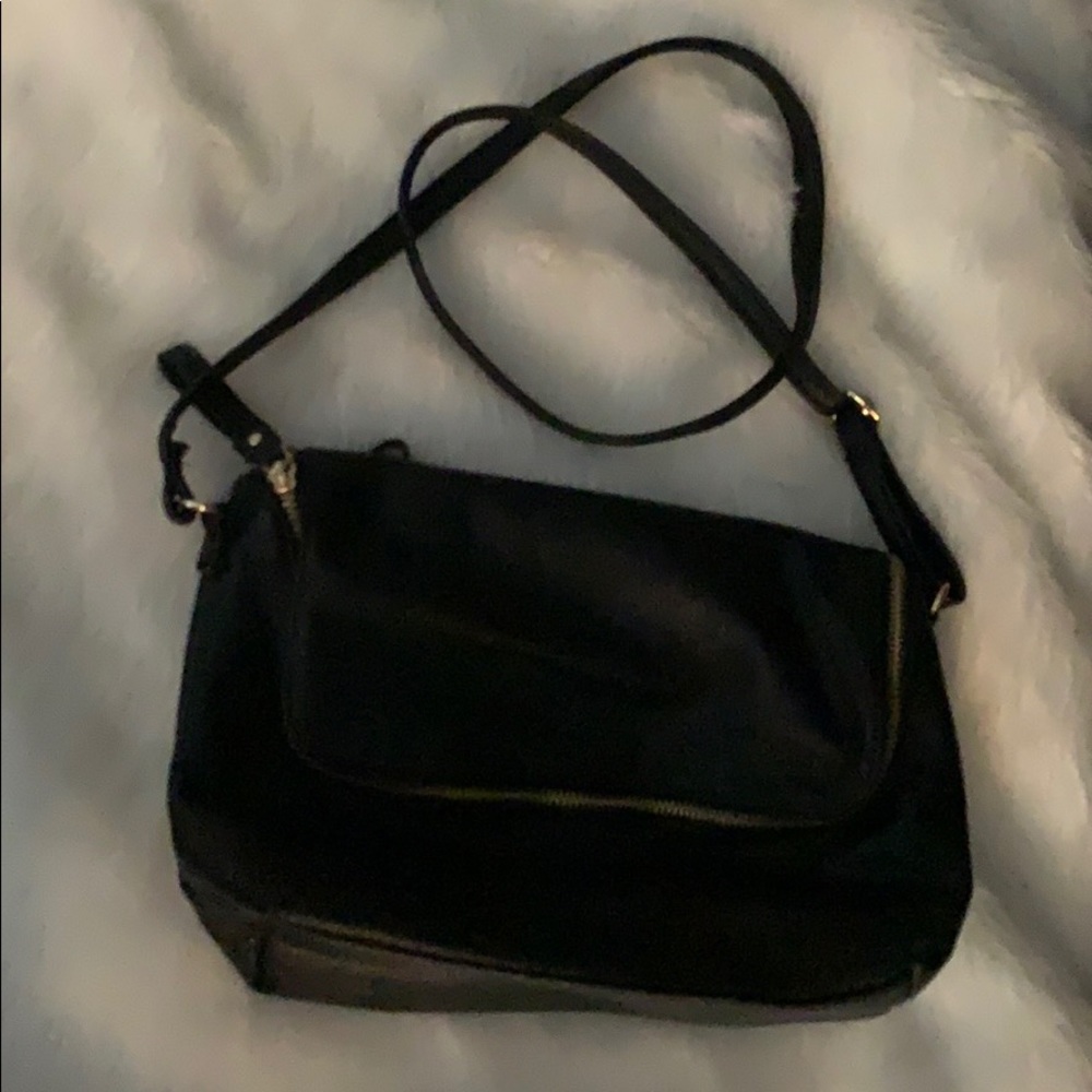Black handbag